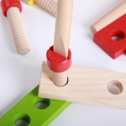 Bastelkoffer Holz Kinder
