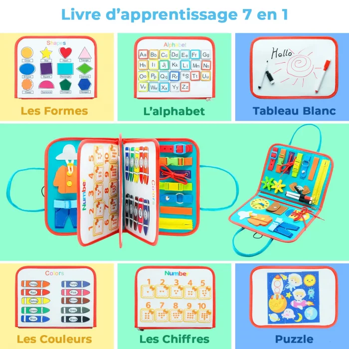 Lern-Live 1 mit dem Montessori Sensorik-Set 7 in 1.