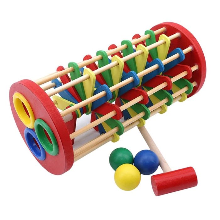 Eine 3-Ball-Hammer-Tour mit drei Bällen, die gehämmert werden müssen.