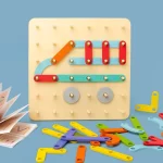 Montessori-Baukasten mit variabler Form - Kopiervorlage